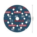 BOSCH EXPERT O780 Folie Disc abraziv cu velcro 125 mm / P80 granulație ceramică (6 buc)