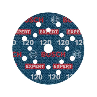   BOSCH EXPERT O780 Foil Disc abraziv cu scai 125 mm / P120 cu granule ceramice (6 buc)