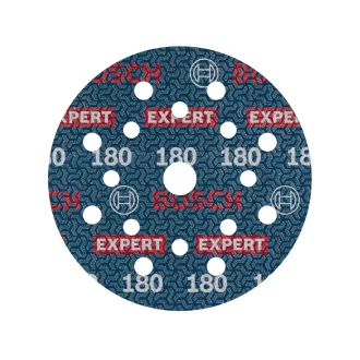   BOSCH EXPERT O780 Disc abraziv cu prindere velcro 125 mm / P180 cu granulație ceramică (6 buc)