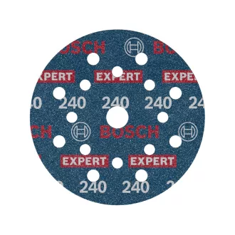   BOSCH EXPERT O780 Disc de șlefuire cu velcro 125 mm / P240 ceramic grit (6 buc)