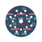 BOSCH EXPERT O780 Disc de șlefuire cu velcro 125 mm / P240 ceramic grit (6 buc)