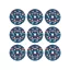BOSCH EXPERT O780 Set de discuri abrazive cu fixare velcro 9 piese 125 mm cu granulație ceramică