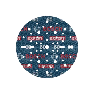   BOSCH EXPERT O780 Disc abraziv cu prindere velcro 150 mm / P60 cu granulație ceramică (6 bucăți)