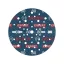 BOSCH EXPERT O780 Disc de șmirghel cu Velcro 150 mm / P80 cu granule de ceramică (6 bucăți)