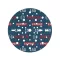BOSCH EXPERT O780 Disc de șlefuire cu prindere velcro 150 mm / P150 cu granule ceramice (6 buc)