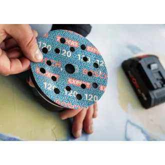   BOSCH EXPERT O780 Disc abraziv cu prindere velcro 150 mm / P180 cu granulație ceramică (6 buc)