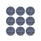 BOSCH EXPERT O780 Set de discuri abrazive cu prindere velcro 9 piese 150 mm cu granulație ceramică