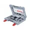 BOSCH Set tijă și burghie 91 piese