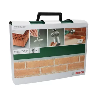   BOSCH Set de găuritori cu diamant în cutie cu 5 piese (33-53-67-73-83 mm)