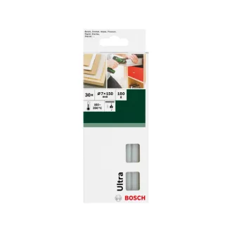 BOSCH Cartuș de adeziv alb lapte 7 x 150 mm 180g (30 buc)