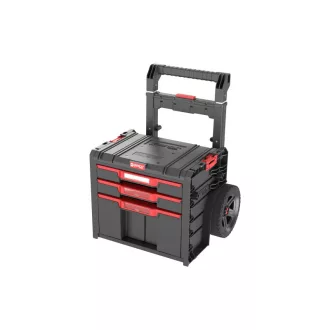 QBRICK SYSTEM PRO 2.0 Valiză de scule cu roți cu 3 sertare