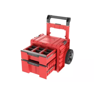   QBRICK SYSTEM PRO 2.0 Valiză de scule cu roți cu sertare 2 Red Ultra HD