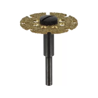   DREMEL Disc de tăiere/modelare cu ax 25,4 mm cu acoperire de carbură