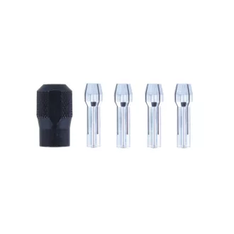 DREMEL Set de mufe (0,8 / 1,6 / 2,4 /3,2) + piuliță