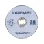 DREMEL Set inițial EZ SpeedClic (Mandrină + 2 discuri de 38 mm)