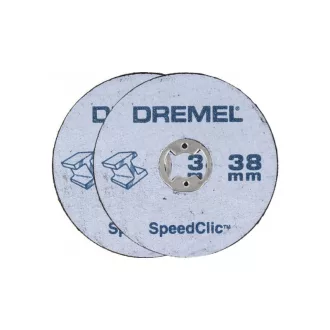   DREMEL Set inițial EZ SpeedClic (Mandrină + 2 discuri de 38 mm)