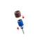 DREMEL EZ SpeedClic Set cu mândrină de șmirghel și 2 benzi de șmirghel de 13 mm (P60, P120)