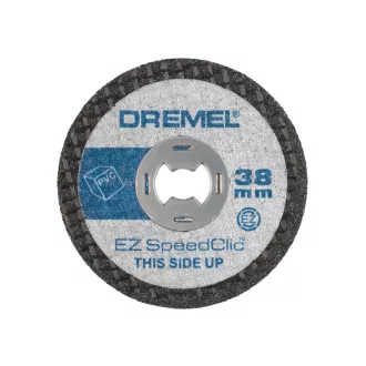   DREMEL EZ SpeedClic Disc de tăiere pentru PVC, 38 mm (5 buc)