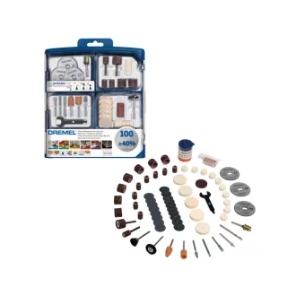   DREMEL Kit de accesorii multifuncționale EZ SpeedClic SC723 cu 150 de piese