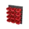 QBRICK REGULAR Sistem de depozitare de perete 13 piese
