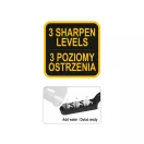 VOREL Ascuțitor de cuțite 3 trepte