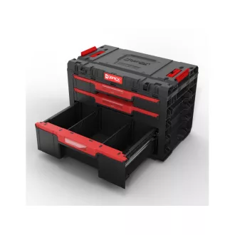 QBRICK SYSTEM PRIME Cutie pentru scule cu 3 sertare Basic