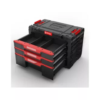 QBRICK SYSTEM PRIME Cutie pentru scule cu 3 sertare Basic