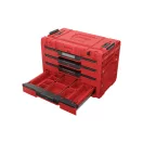 QBRICK SYSTEM PRIME Cutie de scule cu 4 sertare Red Ultra HD