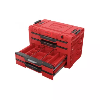 QBRICK SYSTEM PRIME Cutie de scule cu 4 sertare Red Ultra HD