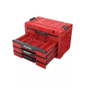QBRICK SYSTEM PRIME Cutie de scule cu 4 sertare Red Ultra HD