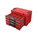 QBRICK SYSTEM PRIME Cutie de scule cu 4 sertare Red Ultra HD