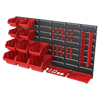 QBRICK REGULAR Sistem de depozitare pe perete 35 piese