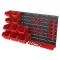 QBRICK REGULAR Sistem de depozitare pe perete 35 piese