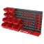 QBRICK REGULAR Sistem de depozitare pe perete 35 piese