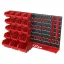 QBRICK REGULAR Sistem de depozitare pe perete 43 piese
