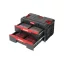 QBRICK SYSTEM ONE 2.0 Cutie de scule cu 2 sertare și set organizator de 10 piese