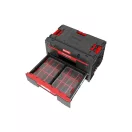 QBRICK SYSTEM ONE 2.0 Cutie de scule cu 2 sertare și set organizator de 10 piese