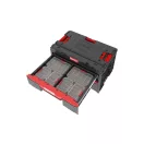 QBRICK SYSTEM ONE 2.0 Cutie de scule cu 2 sertare și set organizator de 10 piese