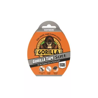   GORILLA Bandă adezivă argintie foarte rezistentă 48 mm x 11 m