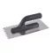 Mistrie zimțată 125 x 270 mm inox cu mâner din plastic de 8 x 8 mm