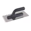 Mistrie crestat 125 x 270 mm inox cu maner din plastic 10 x 10 mm