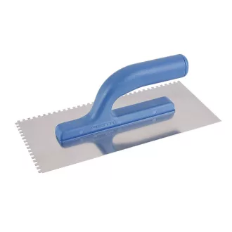   FESTA Mistrie zimțată 130 x 280 mm inox cu mâner din plastic 4 x 4 mm