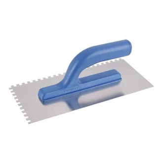   FESTA Mistrie zimțată 130 x 280 mm inox cu mâner din plastic 6 x 6 mm