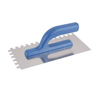   FESTA Mistrie zimțată 130 x 280 mm inox 10 x 10 mm cu mâner din plastic