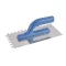 FESTA Mistrie zimțată 130 x 280 mm inox 10 x 10 mm cu mâner din plastic