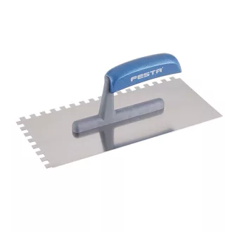   FESTA Mistrie zimțată 130 x 280 mm inox cu mâner din plastic 8 x 8 mm