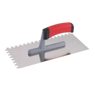   FESTA Mistrie zimțată 130 x 280 mm inox 8 x 8 mm cu mâner moale