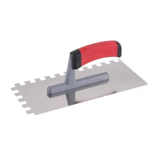   FESTA Mistrie zimțată 130 x 280 mm inox 12 x 12 mm cu mâner moale