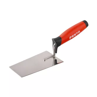   Lingurita de zidarie FESTA 120 x 80 mm tavan inox cu maner moale