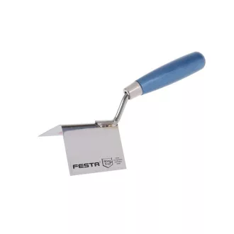 FESTA Lingurita de zidarie colt exterior inox 80/60/60